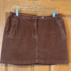 The Limited Stretch Corduroy Mini Skirt Size 10